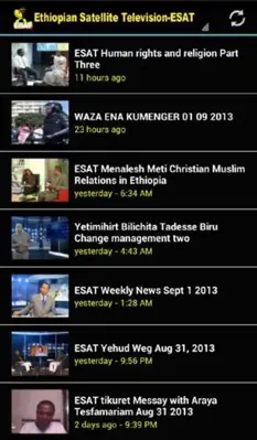 ESAT TV android App screenshot 0